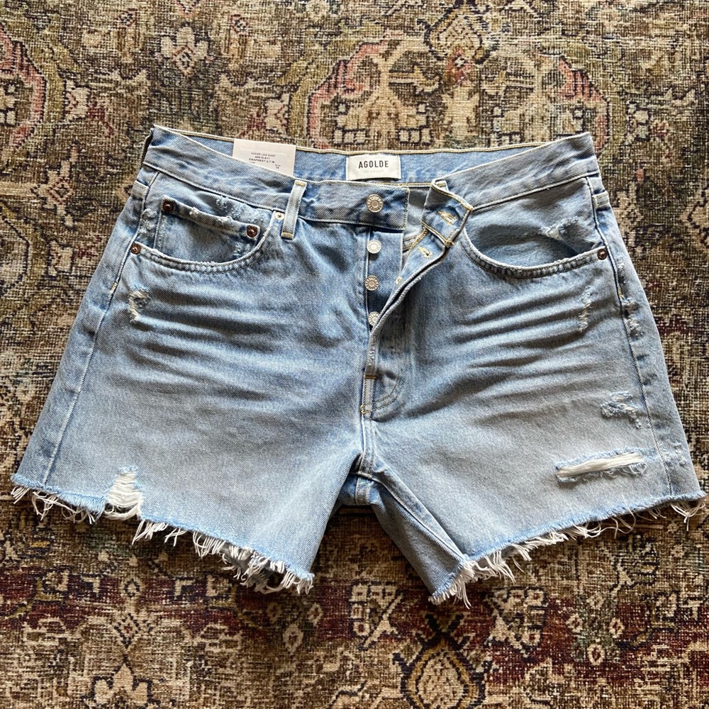 AGOLDE Parker Long Loose Vintage Shorts